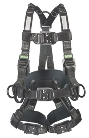 Gravity Miners Harness and Belt in Fall Protection, MSA Safety